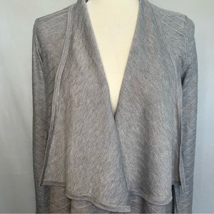 Dana Buchman gray cardigan great condition size S